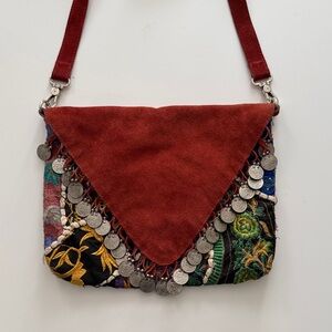 Raj Colorful Embroidered Crossbody Bag